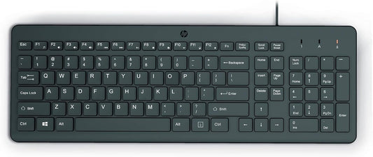 HP 150 Tastiera, Connessione con Cavo USB-A con la Lunghezza di 1 m, 12 Tasti Programmabili, Tastiera Qwerty, Layout Italiano